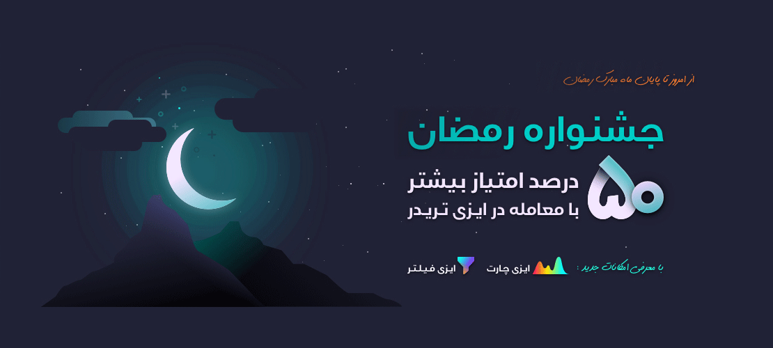 جشنواره رمضان ایزی تریدر جشنواره رمضان ایزی تریدر